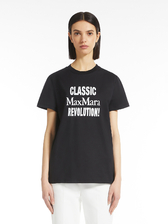 ピュア コットン ジャージー Tシャツ