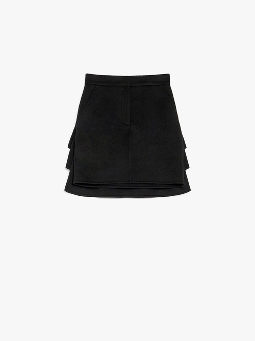 ピュア キャメル スカート 詳細画像 ブラック 4