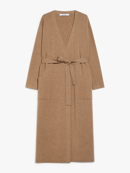 ウール カシミヤ ロング カーディガン 詳細画像 ヘーゼルナッツブラウン 3