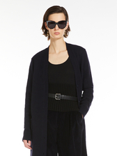 ウール カシミヤ カーディガン