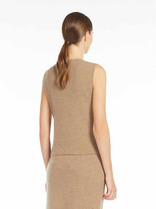 ウール カシミヤ ニット トップ 詳細画像 ヘーゼルナッツブラウン 2