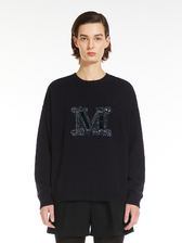 ウール カシミヤ オーバサイズ ニット