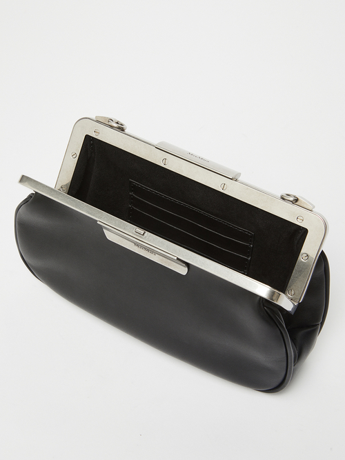 カーフレザー スモール クラッチ 詳細画像 ブラック 6