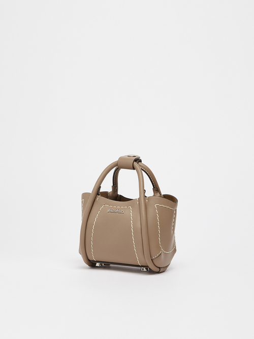 スムース レザー ミニ マリン バッグ 詳細画像 ブラック 6