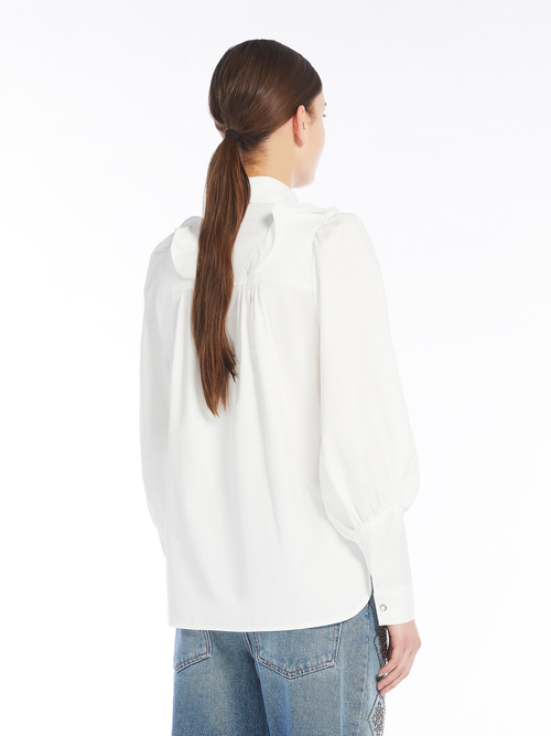 ピュア コットン ツイル シャツ 詳細画像 ホワイト 2