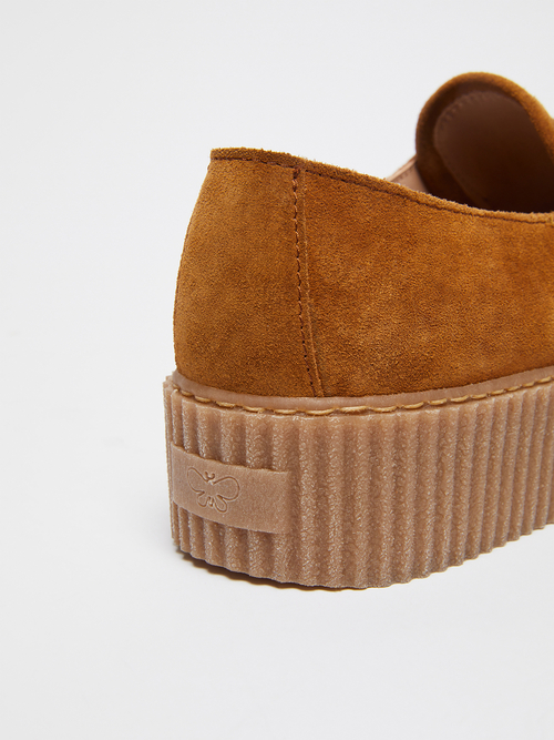 ソリット レザー モカシン  詳細画像 タバコブラウン 5