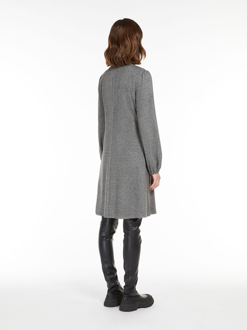 ジャージー ジャカード ショート ドレス 詳細画像 ミディアムグレー 2