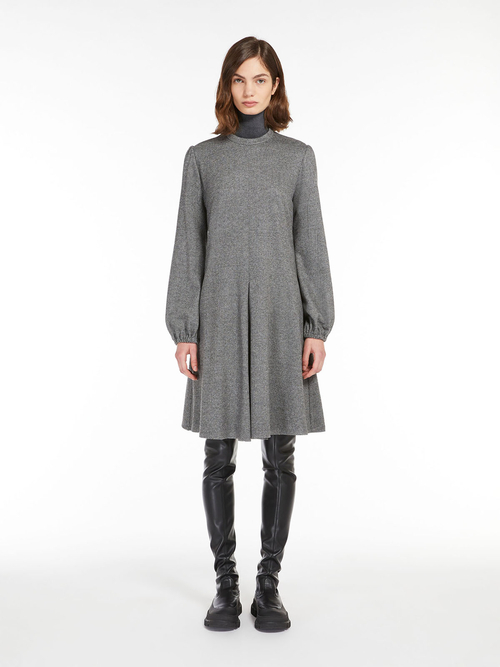 ジャージー ジャカード ショート ドレス 詳細画像 ミディアムグレー 1