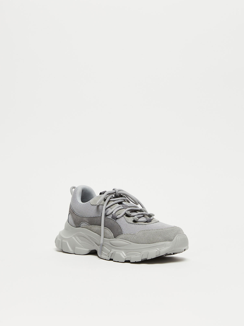 テクニカル ファブリック スニーカー 詳細画像 ミディアムグレー 2