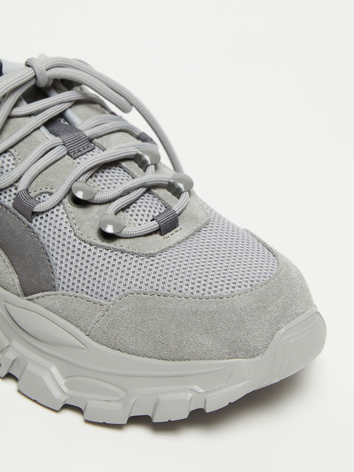 テクニカル ファブリック スニーカー 詳細画像 ミディアムグレー 4