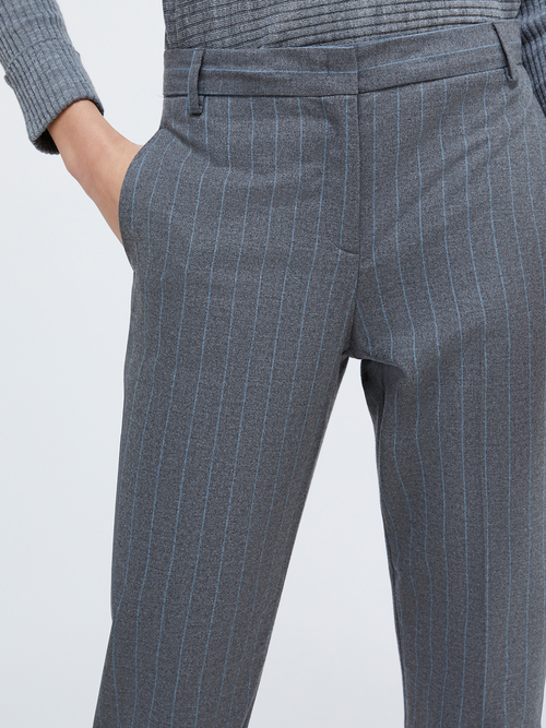  ライトウェイト フランネル スリム パンツ 詳細画像 ブラウン 6