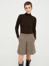  フランネル ニット ドッキングドレス