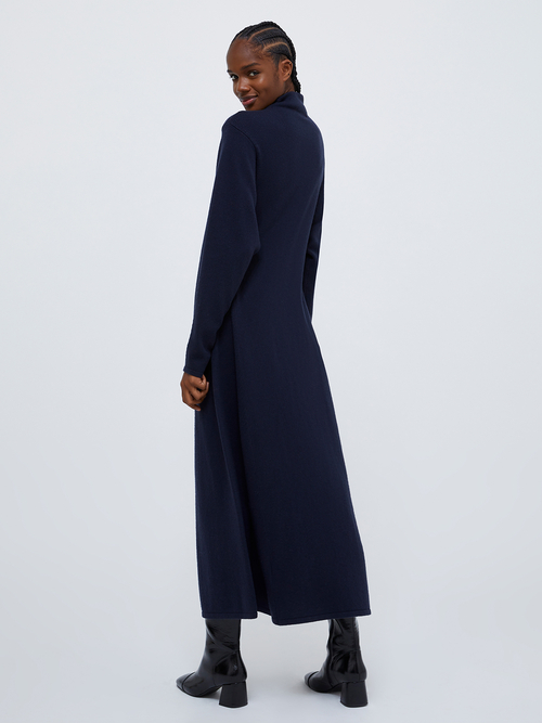  ニット ロング ドレス 詳細画像 ネイビー 2