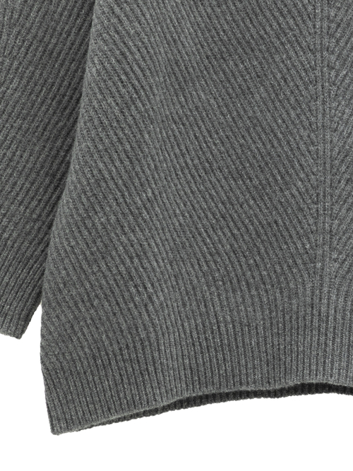 ウール カシミヤ リブニット 詳細画像 ライトブルー 8