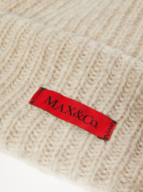  ウール カシミヤ ブレンド ビーニー 詳細画像 エクリュ 2