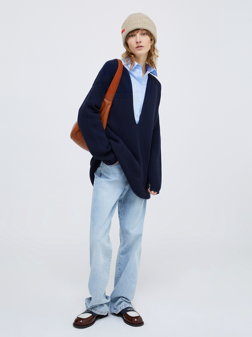  ウール カシミヤ ブレンド ビーニー 詳細画像 エクリュ 4