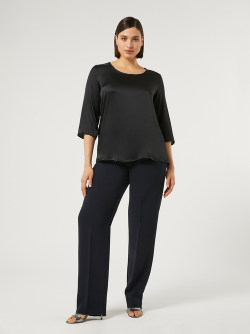 シルク トップス (※ブランド独自サイズ) 詳細画像 ネイビー 5