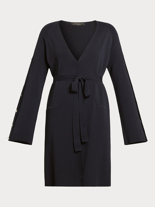 ビスコース ロング カーディガン(※ブランド独自サイズ) 詳細画像 ネイビー 4