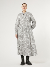 ピュア コットン プリント ドレス(※ブランド独自サイズ)