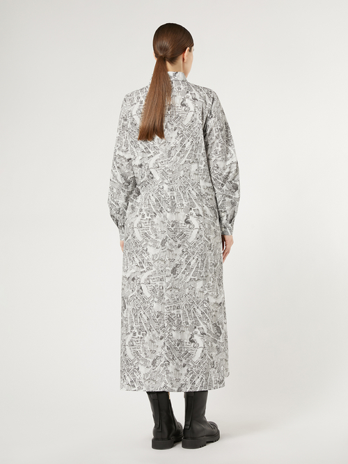 ピュア コットン プリント ドレス(※ブランド独自サイズ) 詳細画像 オフホワイト 2