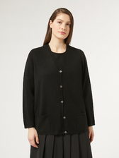 ピュア カシミヤ カーディガン(※ブランド独自サイズ)