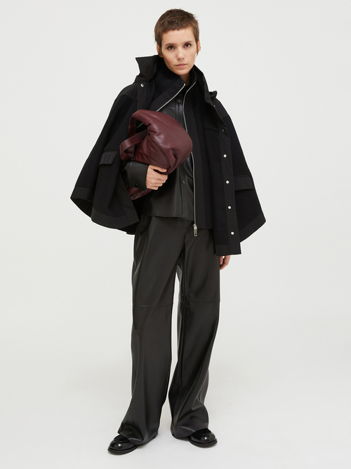  ウール ブレンド ケープ コート 詳細画像 ベージュ 9