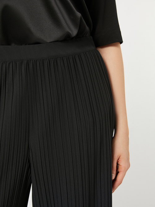 サテン ジャージー パンツ (※ブランド独自サイズ) 詳細画像 ブラック 3