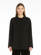 ピュア ウール シャツ ジャケット