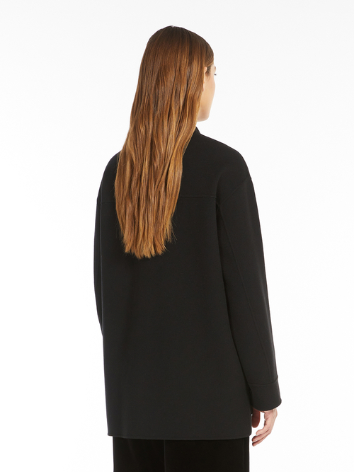 ピュア ウール シャツ ジャケット 詳細画像 ブラック 2