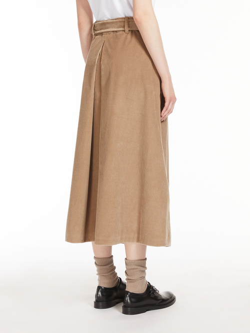 コーデュロイ ロング スカート 詳細画像 サンド 2