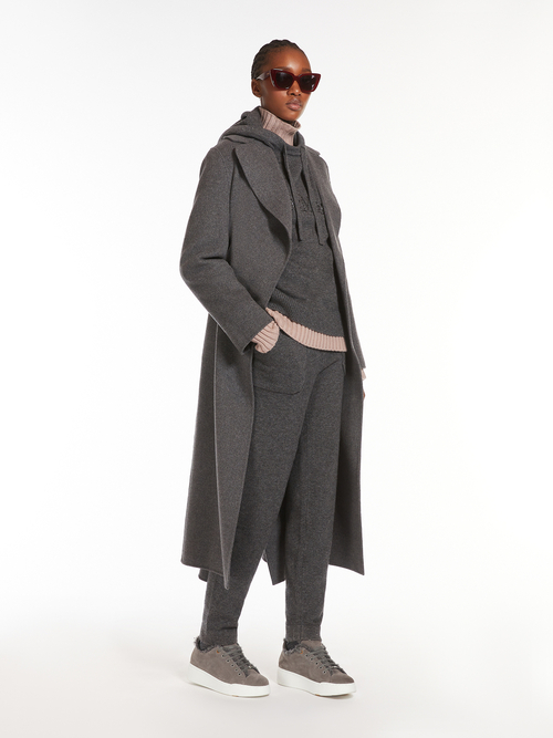 ウール カシミヤ パンツ 詳細画像 ミディアムグレー 4