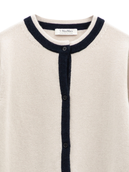 ウール カシミヤ カーディガン 詳細画像 ウルトラマリン 3