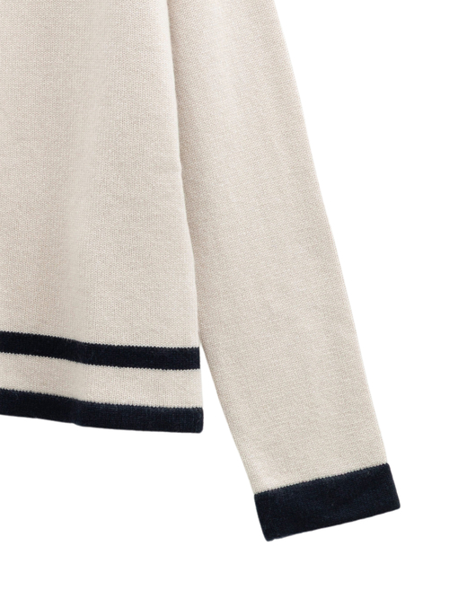 ウール カシミヤ カーディガン 詳細画像 ウルトラマリン 4