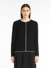 ウール カシミヤ カーディガン