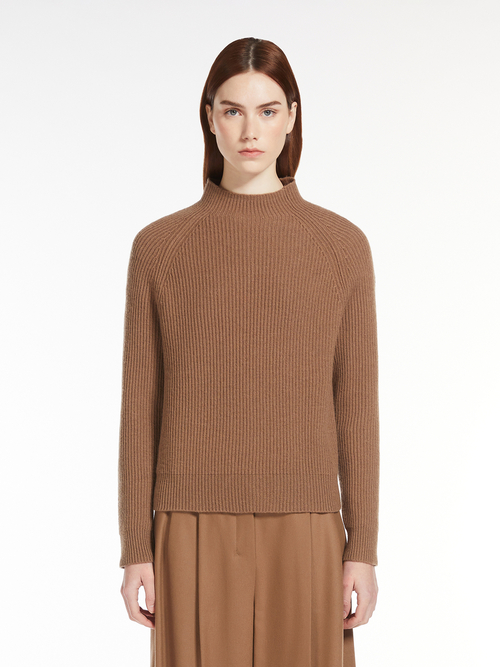 ウール カシミヤ ニット 詳細画像 キャメル 1