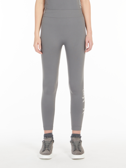 テクニカル ロゴ レギンス 詳細画像 ミディアムグレー 1