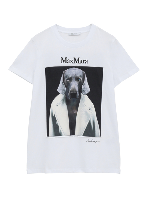ピュア コットン ジャージー Tシャツ
