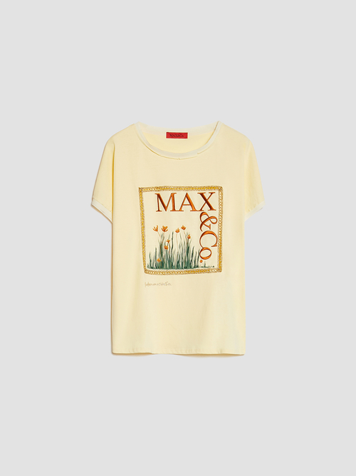 ロゴ エンブロイダリー Tシャツ 詳細画像 ライトブルー 5