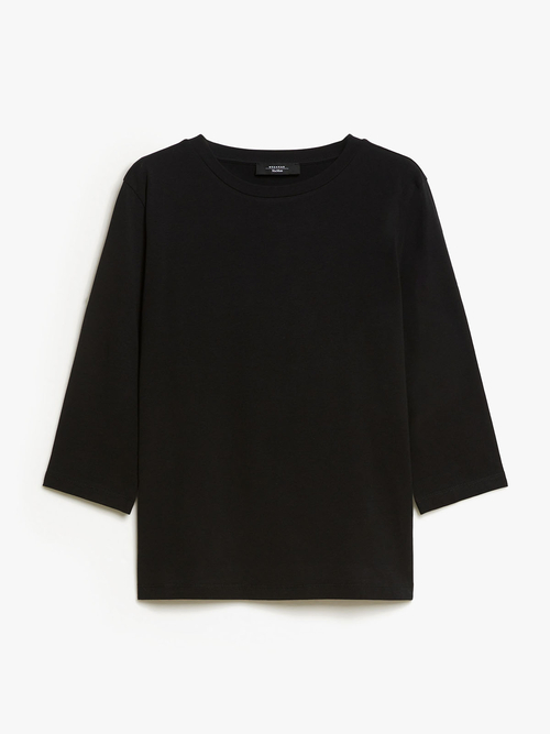 コットン ジャージー Tシャツ 詳細画像 ブラック 4