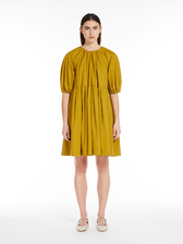 コットン ポプリン ショート ドレス