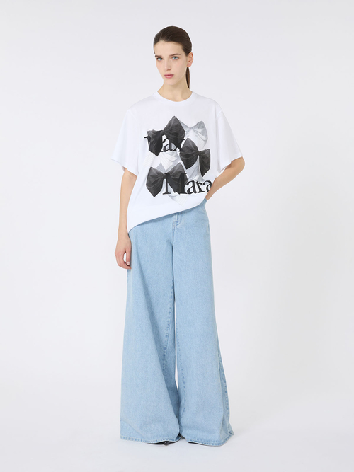 コットン プリント Tシャツ 詳細画像 ホワイト 5