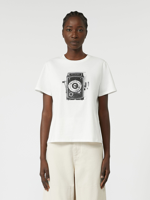 ピュアコットン Tシャツ 詳細画像 アイボリー 2