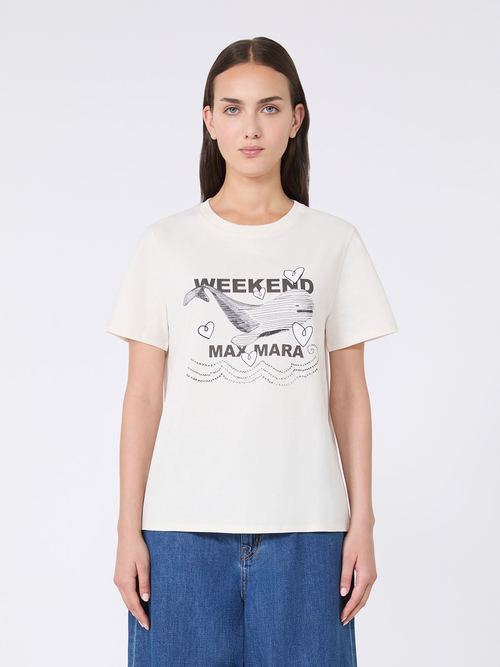 ピュアコットン Tシャツ 詳細画像 アイボリー 6