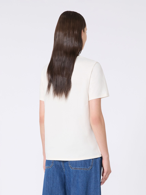 ピュアコットン Tシャツ 詳細画像 アイボリー 7