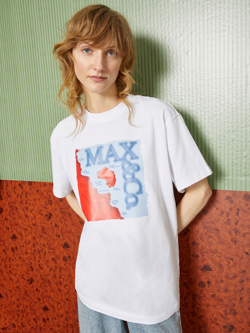  ロゴTシャツ Hotel Magico Adriatico with Ciao 詳細画像 オプティカルホワイト 2