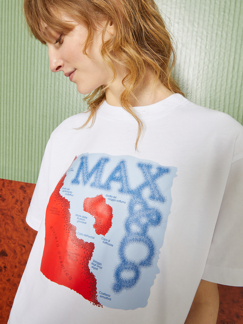  ロゴTシャツ Hotel Magico Adriatico with Ciao 詳細画像 オプティカルホワイト 4
