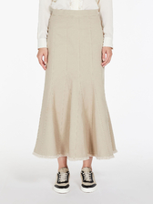 ピュア コットン マーメイド スカート