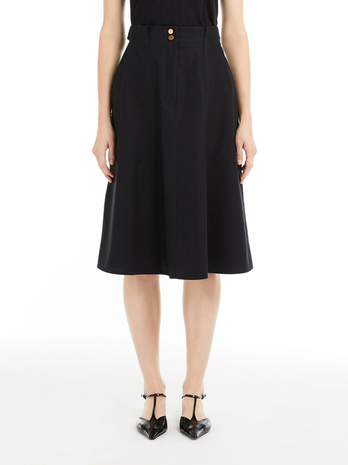 ピュア コットン ツイル スカート