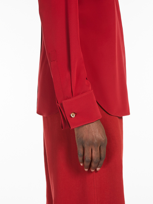 ピュア シルク ボウタイ シャツ 詳細画像 ホワイト 9