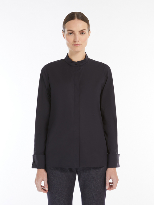 コットン ストレッチ シャツ